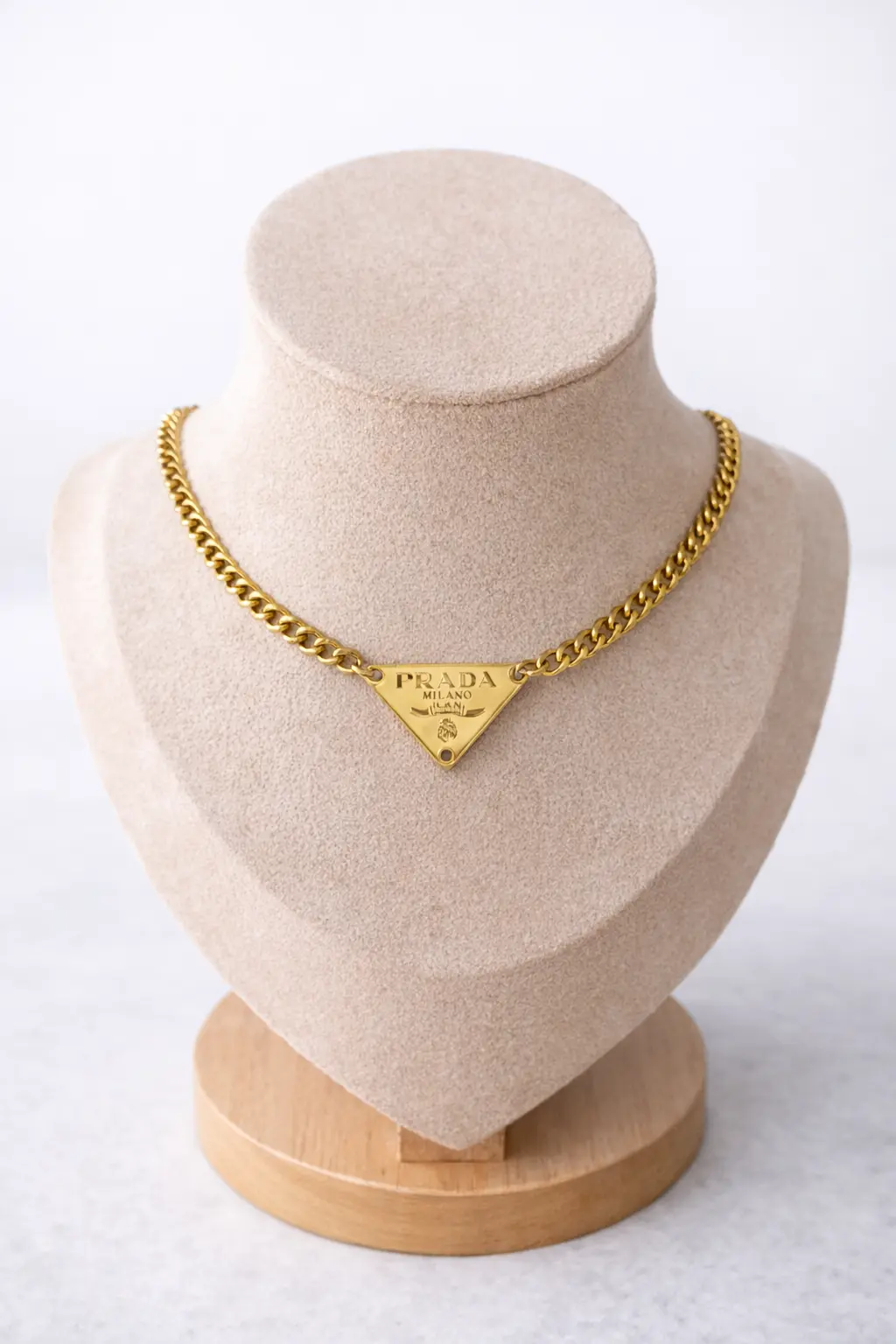 Prada Gold Necklace