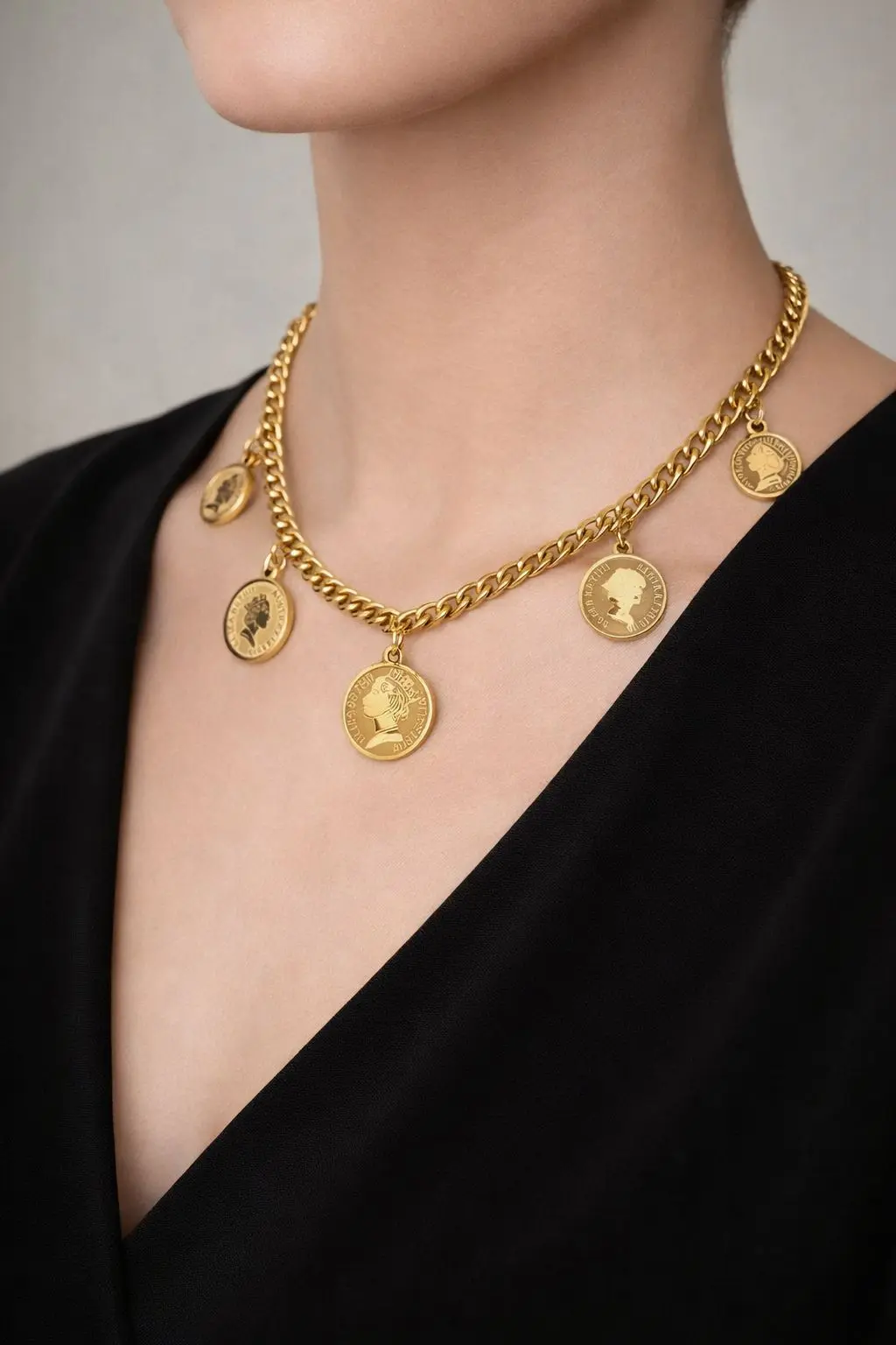Collar Coins Necklace