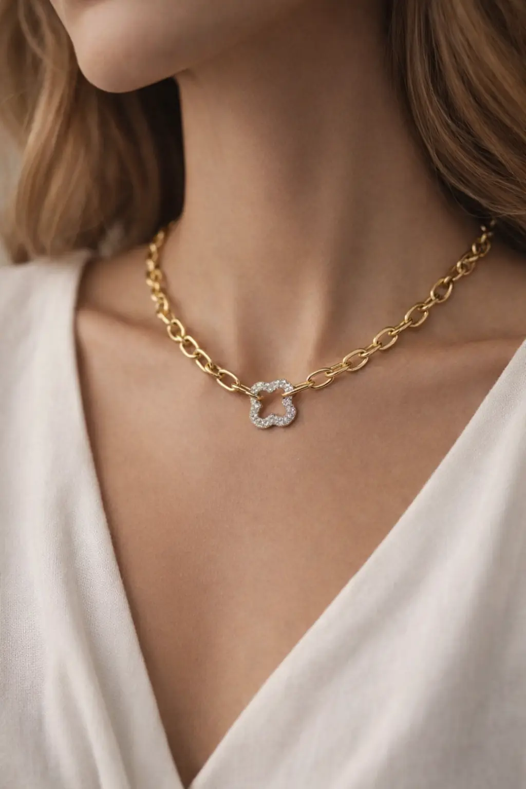 Clover Charm Necklace