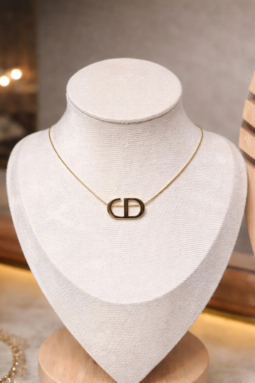 CD Snake Chain Necklace