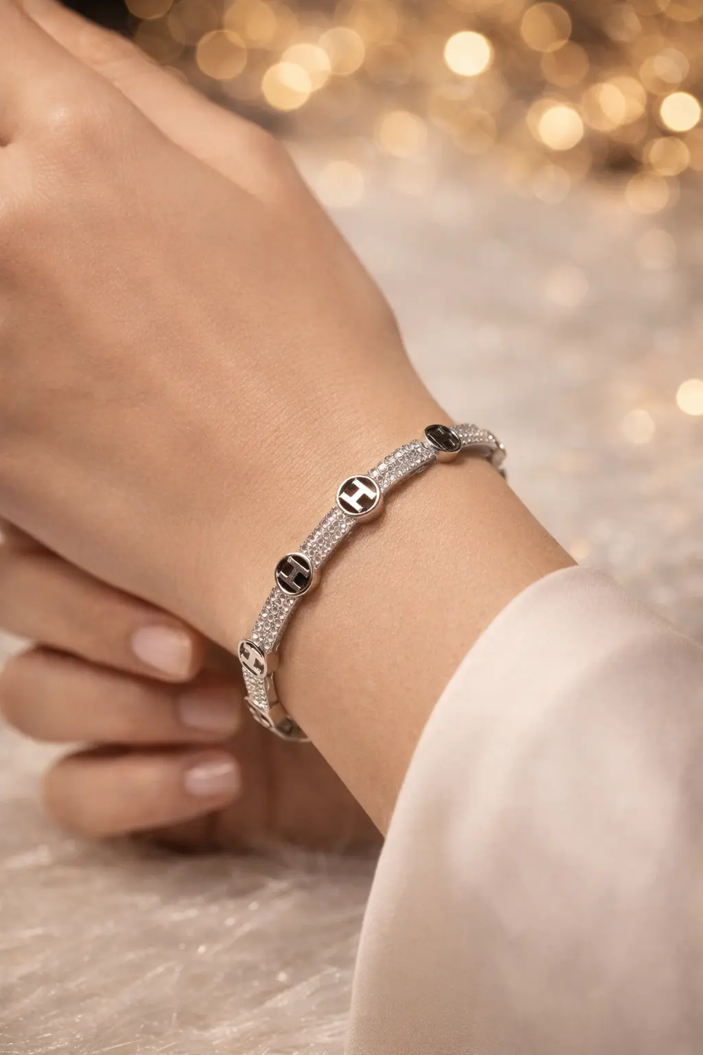 Hermes Plated bracelet