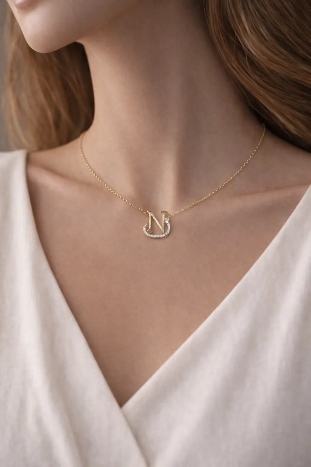  N-ن Necklace