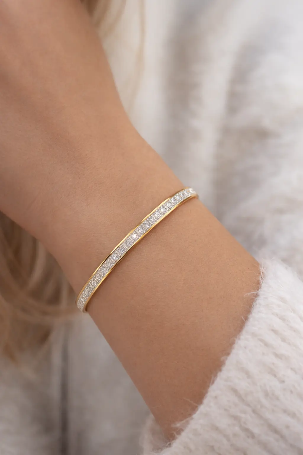 stainless Krystal bracelet