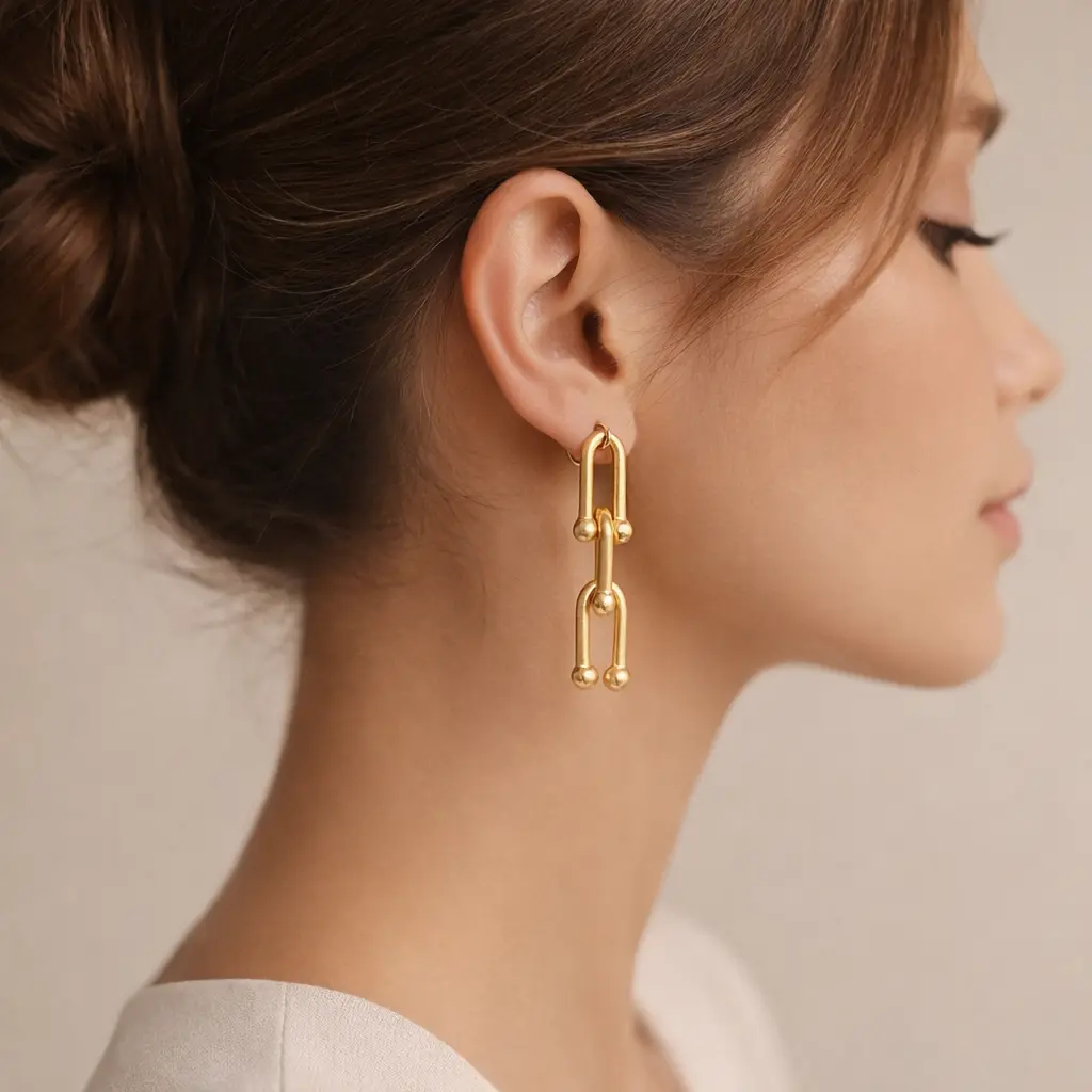 Tiffany & Co Simple Earrings 