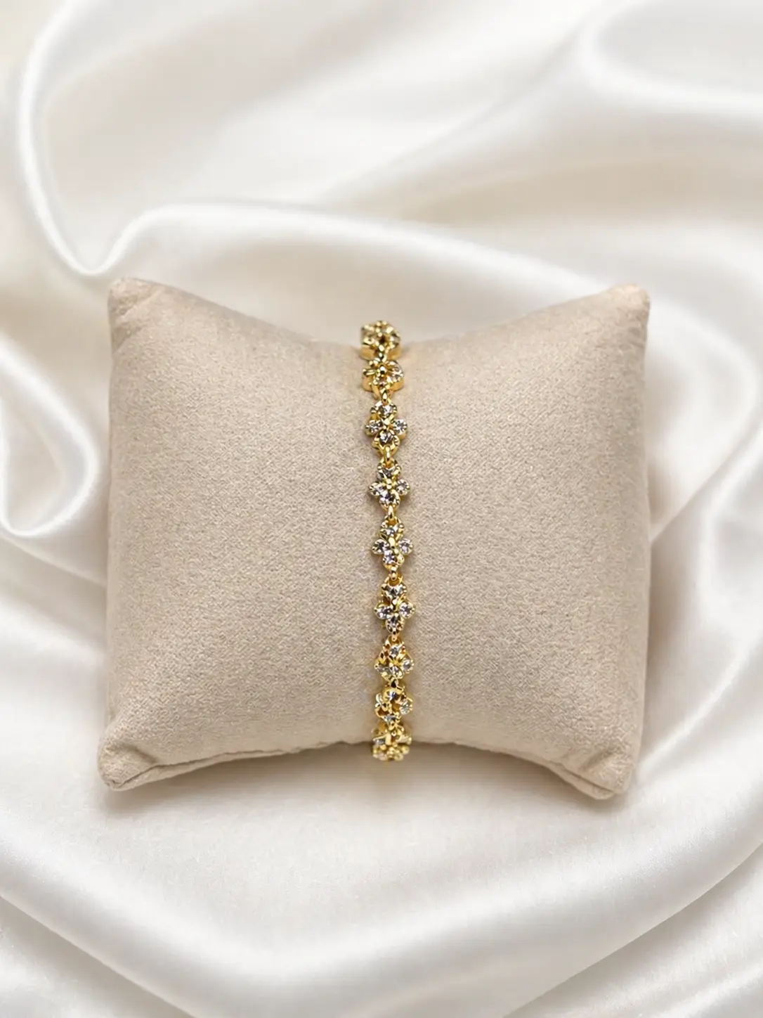 Flower Link Bracelet